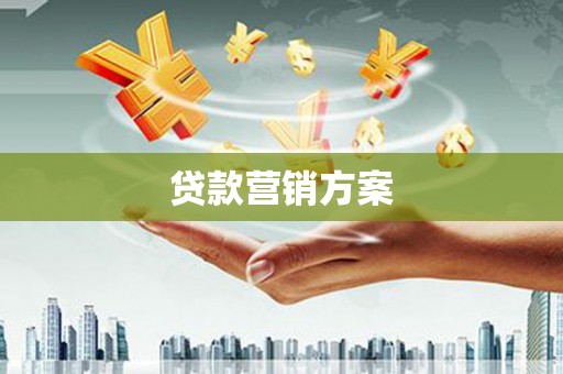 濮阳贷款营销方案