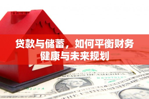 濮阳贷款与储蓄，如何平衡财务健康与未来规划