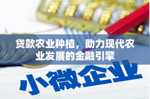 濮阳贷款农业种植，助力现代农业发展的金融引擎