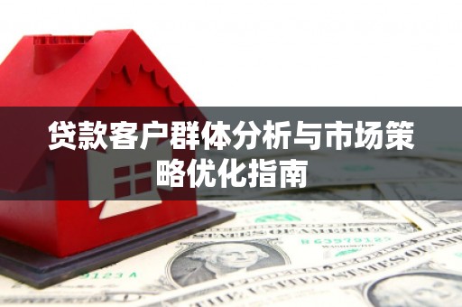 濮阳贷款客户群体分析与市场策略优化指南