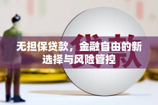 濮阳无担保贷款，金融自由的新选择与风险管控