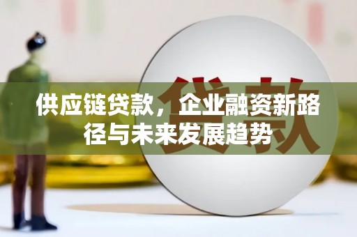 濮阳供应链贷款，企业融资新路径与未来发展趋势