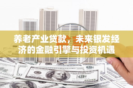 濮阳养老产业贷款，未来银发经济的金融引擎与投资机遇