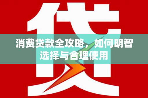 濮阳消费贷款全攻略，如何明智选择与合理使用