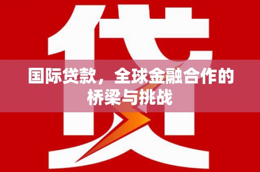 濮阳国际贷款，全球金融合作的桥梁与挑战