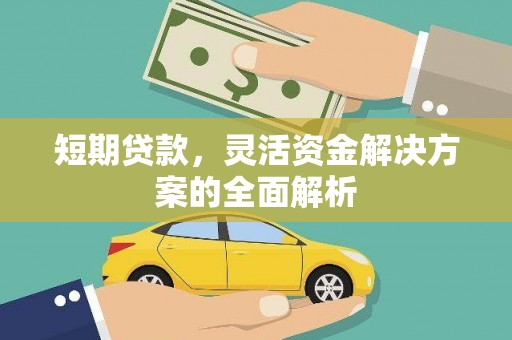 濮阳短期贷款，灵活资金解决方案的全面解析