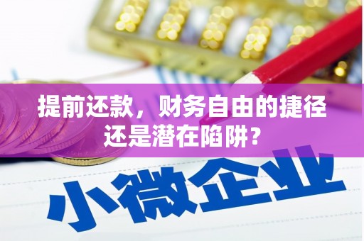 濮阳提前还款，财务自由的捷径还是潜在陷阱？