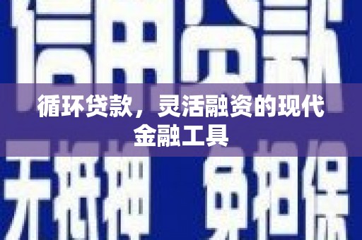 濮阳循环贷款，灵活融资的现代金融工具