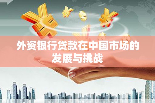 濮阳外资银行贷款在中国市场的发展与挑战