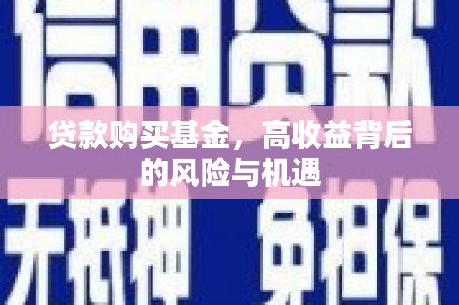 濮阳贷款购买基金，高收益背后的风险与机遇
