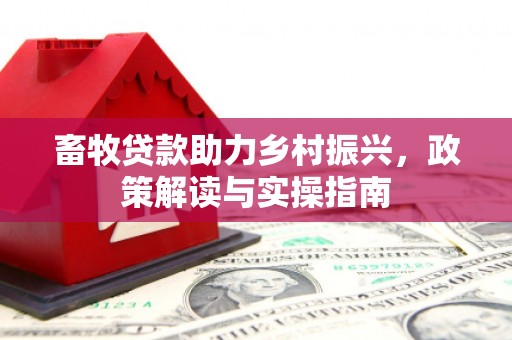 濮阳畜牧贷款助力乡村振兴，政策解读与实操指南