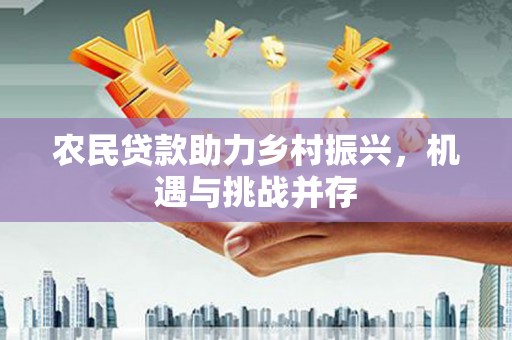 濮阳农民贷款助力乡村振兴，机遇与挑战并存