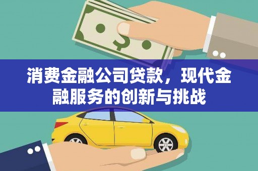 濮阳消费金融公司贷款，现代金融服务的创新与挑战