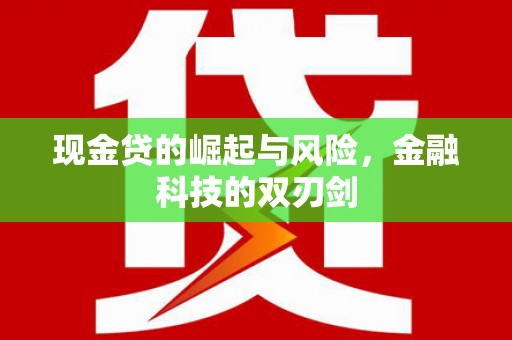 濮阳现金贷的崛起与风险，金融科技的双刃剑