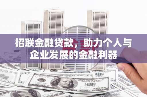 濮阳招联金融贷款，助力个人与企业发展的金融利器