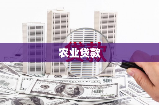 濮阳农业贷款