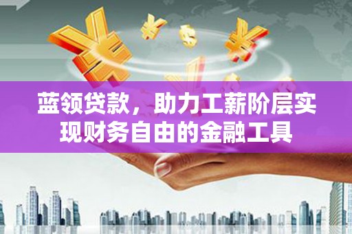 濮阳蓝领贷款，助力工薪阶层实现财务自由的金融工具