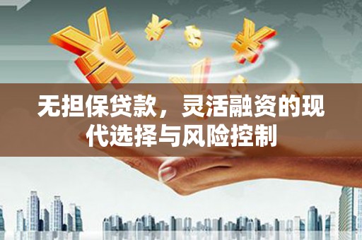 濮阳无担保贷款，灵活融资的现代选择与风险控制