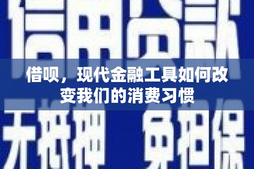 濮阳借呗，现代金融工具如何改变我们的消费习惯
