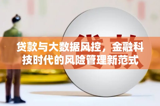 濮阳贷款与大数据风控，金融科技时代的风险管理新范式