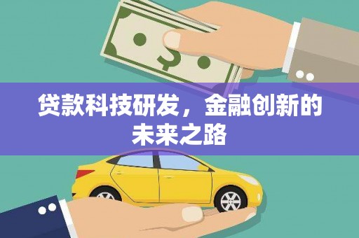 濮阳贷款科技研发，金融创新的未来之路