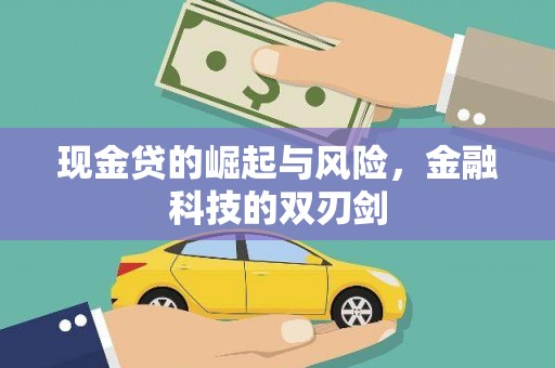 濮阳现金贷的崛起与风险，金融科技的双刃剑