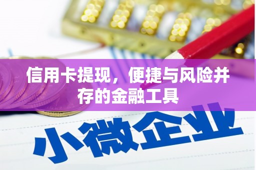 濮阳信用卡提现，便捷与风险并存的金融工具