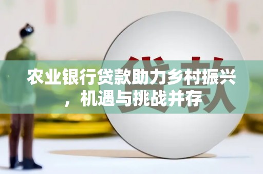 濮阳农业银行贷款助力乡村振兴，机遇与挑战并存