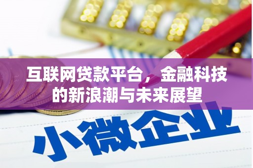 濮阳互联网贷款平台，金融科技的新浪潮与未来展望