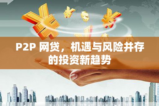 濮阳P2P 网贷，机遇与风险并存的投资新趋势