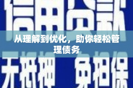 濮阳从理解到优化，助你轻松管理债务