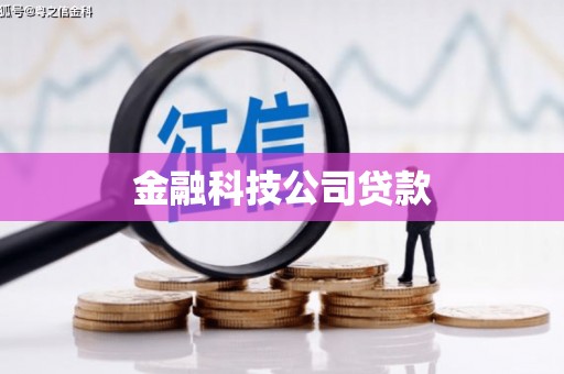 濮阳金融科技公司贷款